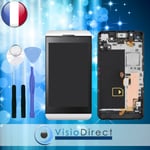 Ecran vitre complet sur chassis pour Blackberry Z10 4G 001/111 blanc + outils