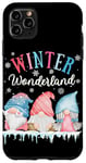 iPhone 11 Pro Max Walking In A Winter Wonderland Christmas Cute Gnome Matching Case