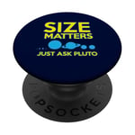 Funny Pluto Sexy Science Adult Humor Planet Astronomy Lover PopSockets Adhesive PopGrip