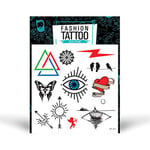 Artikel Flash Tattoo, Tatouages Temporaires pour Hommes et Femmes, Faux Tatouages Pour Enfants, Faciles à Utiliser et à Enlever (15x16 Cm) - Conçu et Fabriqué en Turquie