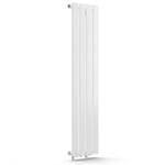 Blumfeldt Radiateur Eau Chaude Design, Radiateur Vertical Eau Chaude pour Chauffage Maison, Faible Conso d'Energie, Silencieux, Chauffage Mural 733W