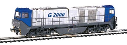 Mehano-T 277 VOSSLOH G2000 Pool Locomotive, 9327, Argenté