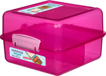 Sistema Lunch Cube madkasse, 1,4L, pink