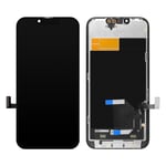 Bloc Complet Apple iPhone 13 Écran LCD Vitre Tactile Compatible Noir