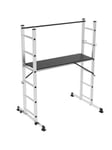 Home>it 3-in-1 aluminium scaffolding H166.5 x L131.2 x W41 cm Aluminium