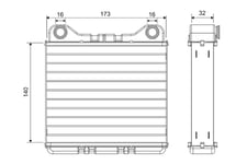 Varmeapparat register VALEO 811574