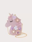 Monsoon Kids' Luna Dazzle Unicorn Bag, Multi