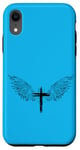 Coque pour iPhone XR Jésus Coque de protection pour téléphone portable Jésus sur la croix Sweat à capuche Jésus T-shirt Croix