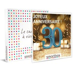 SMARTBOX - Coffret Cadeau Joyeux anniversaire ! Pour homme 30 ans-Multi-thèmes