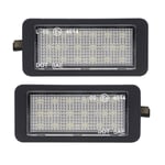 Set med fardig LEDnummerskyltsbelysning lamplig for Volkswagen Up 2011 Skoda Citigo 2012 Se DL VWN08 AutoStyle