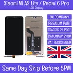 Xiaomi Mi A2 Lite M1805D1SG Replacement LCD Screen Display Touch Digitizer