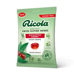 Ricola Eucalyptus Cherry Sugar Free 70g