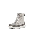 Sorel Femme Explorer Joan Wp Snow-boots, Moonstone Sea Salt Explorer Next Joan, 38.5 EU