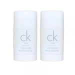 2-pack Calvin Klein CK One Deostick 75ml