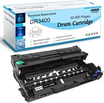 Compatible DR-3400 DR3400 Tambour 30000 Pages pour Brother DR 3400 pour Brother HL-L5100DN MFC-L5750DW HL-L5200DW MFC-L5700DW HL-L6400DW HL-L5000D HL-L5200DWT