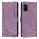 Yhteensopiva Samsung Galaxy S20 Plus 5g Crossbody Wallet Case Kickstand Folio Coverin kanssa korttipaikoilla