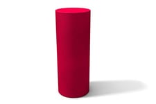 Kloris Colonne cylindrique Sweet Table Hauteur 70 cm diamètre 35 cm Couleur Rouge Fraise Made in Italy