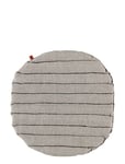 Noble House Chair Pad Round Brun