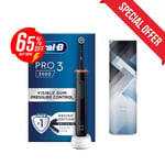 Oral-B Pro 3 Electric Toothbrush with Smart Pressure Sensor 3500, Black RRP £100