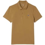 T-shirt Lacoste  Regular Fit Cotton Blend Polo Shirt Brown