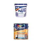 Polycell Fine Surface Filler Tub, 500 g Easycare Washable and Tough Matt (Egyptian Cotton)