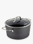 Eaziglide Neverstick3 Professional Non-Stick Casserole with Lid, Dia.24cm