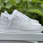 Baskets basses Nice  NIKE AF1, Air Force Low Cut, Pure White