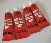 VELOX Lot de 4 graisses universelles rose 25 gr