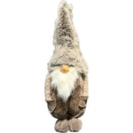 Tomte Greige/Brun Mönstrad 63cm Brun