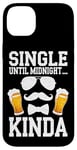 Coque pour iPhone 14 Plus Single Until Midnight... Kinda Bachelor Party Groom