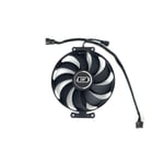 Ventilateur de refroidissement pour ASUS GeForce RTX3070 RTX3060Ti,carte graphique de jeu MEGALODON,12V - Type black C-Fan