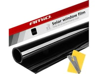 Amio Ultra Dark Black Film För Toning Av Fönster 0,75X3m 1% Amio-02937