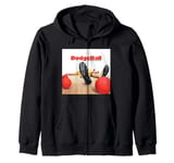 Dodgeball A True Underdog Story Official 2004 Movie Poster Zip Hoodie