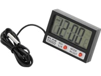 Weather Station Blow Panel Thermometer Blow Lcd + Clock Th002 50-311