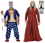 NECA House Of 1000 Corpses Captain Spaulding & Otis Red Robe Action Figures