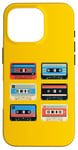 iPhone 16 Pro Cassette Tapes Nostalgic Rewind Mixtapes Case