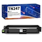 Skydo TN247 Cartouche de Toner Remplacement pour Brother TN247 TN243 Compatible pour Brother DCP-L3550CDW MFC-L3730CDN MFC-L3770CDW HL-L3270CDW HL-L3210CW MFC-L3710CW MFC-L3750CDW HL-L3230CDW, Noir