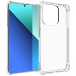 Xiaomi Redmi Note 13 4G - Shockproof gummi cover - Transparent