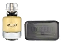 Givenchy L'Interdit Giftset 200 ml Edp Spray 50ml/Perfumed Soap 150gr