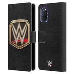 OFFICIAL WWE TITLE BELTS LEATHER BOOK WALLET CASE FOR OPPO PHONES