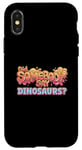 Coque pour iPhone X/XS Paléontologue Dinosaure en peluche Fan de paléontologie