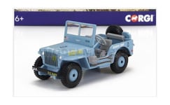 CORGI CS90633 Jeep - Willys Seabee Corp Military 1945 - CM 7.0 - Lumière Bleu