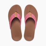 Women's Reef Ortho Woven Sandals ~ Fuchsia coral