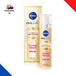 NIVEA CELLULAR LUMINOUS Fluide Teinté FPS20 40 Ml, Soin Visage anti Taches