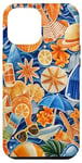 Coque pour iPhone 12 Pro Max Sunny Escape Collage Fun Beach Day Essentials