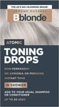 Atomic Toning Drops for Blonde Hair - Non-Permanent Hair Toner, 50 Uses