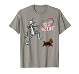 Land of OZ Heart Quote Toto & Tin Man TShirt-Wizard of OZ T-Shirt