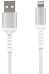 DBRAMANTE1928 Re-charge - BRD Cable - USB-A to Lightning  White (2.5m)