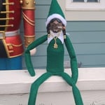 Snoop On The Stoop – Snoop Dogg Doll Christmas Pehmohahmolelu koristeena lahja(F)