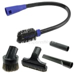 UNIVERSAL 32mm Car Valet Cleaning Flexible Brush Vacuum Cleaner Hoover Kit